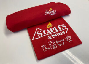 Customised T-shirts for plumber