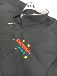 Customised black shirt