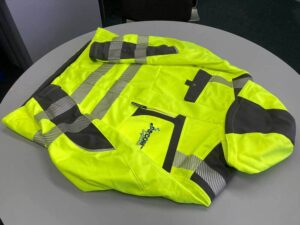 High visibility branded jacket