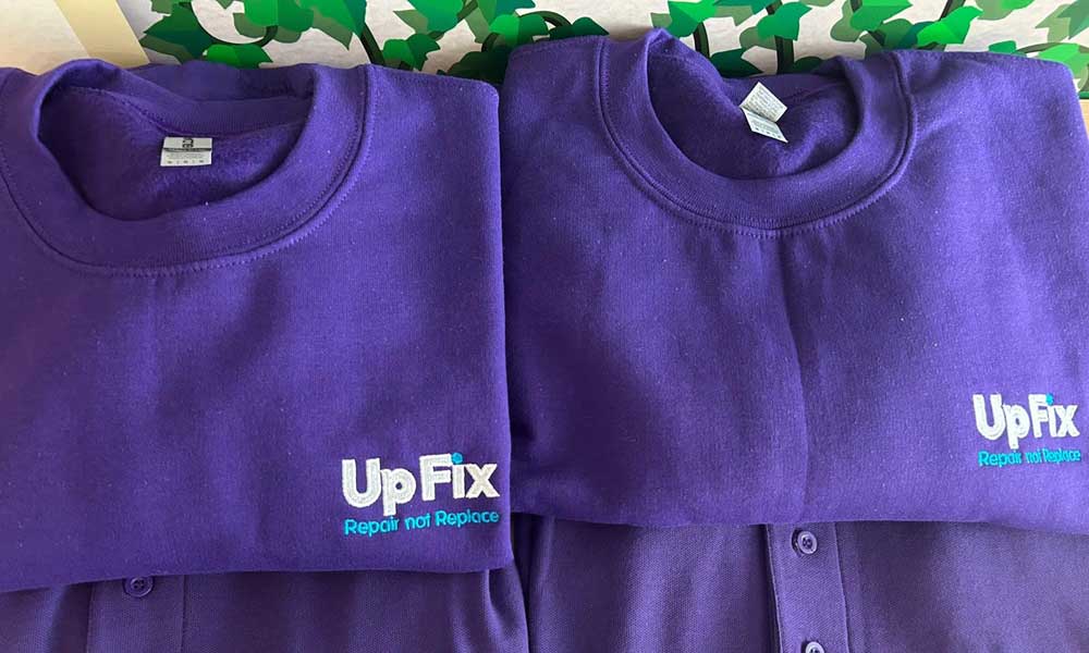 T-shirt printing for UpFix