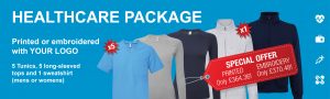 healthcare clothing package special offer