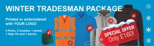 Winter Tradesmans work wear clothing package